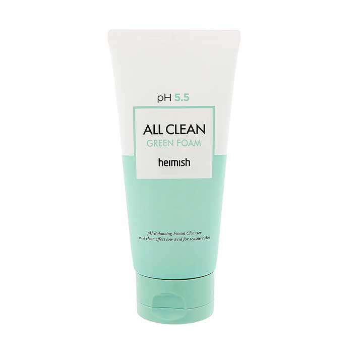heimish-all-clean-green-foam-ph-55-30-ml Heimish All Clean Green Foam pH 5.5 - čistiaca pena 30 ml – Obrázok 1