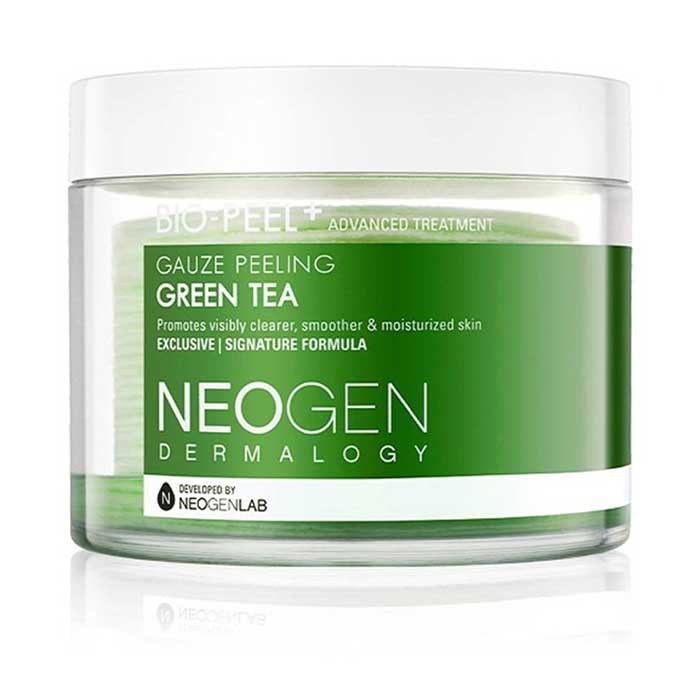 neogen-bio-peel-gauze-peeling-green-tea-1 Neogen Bio-Peel Gauze Peeling Green Tea - peelingové tampóniky 200 ml – Obrázok 1
